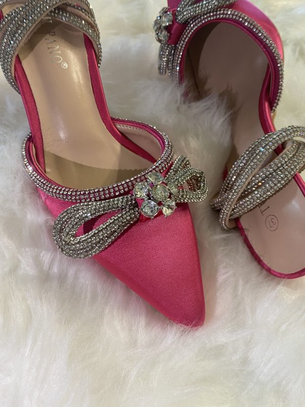 Decollete Diamond 8 - Satin Fucsia - Image 10