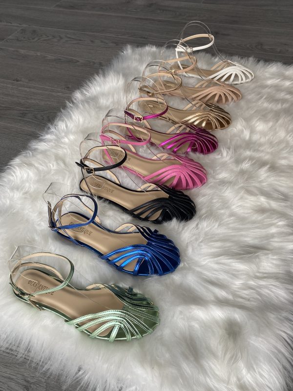 Sandali Tango Lover Shine Flat - Verde - Image 10