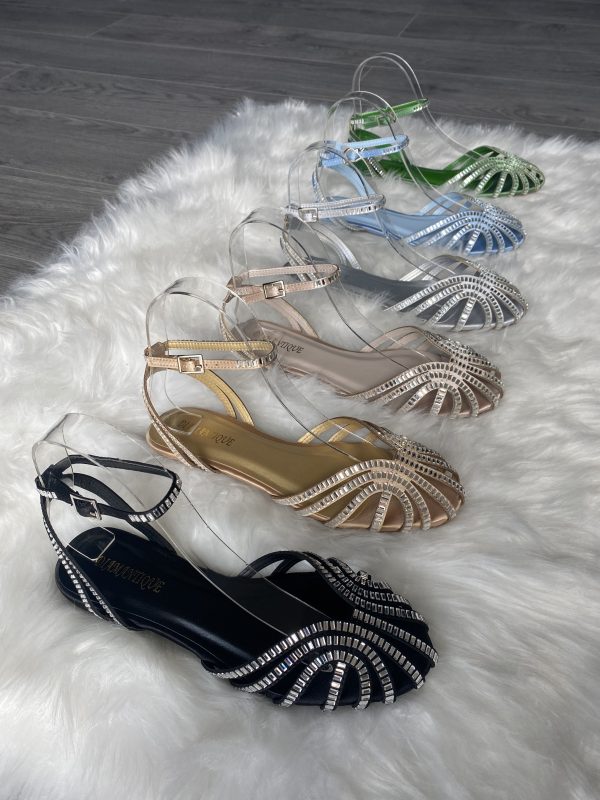 Sandali Tango Lover Shine Flat - Verde - Image 9