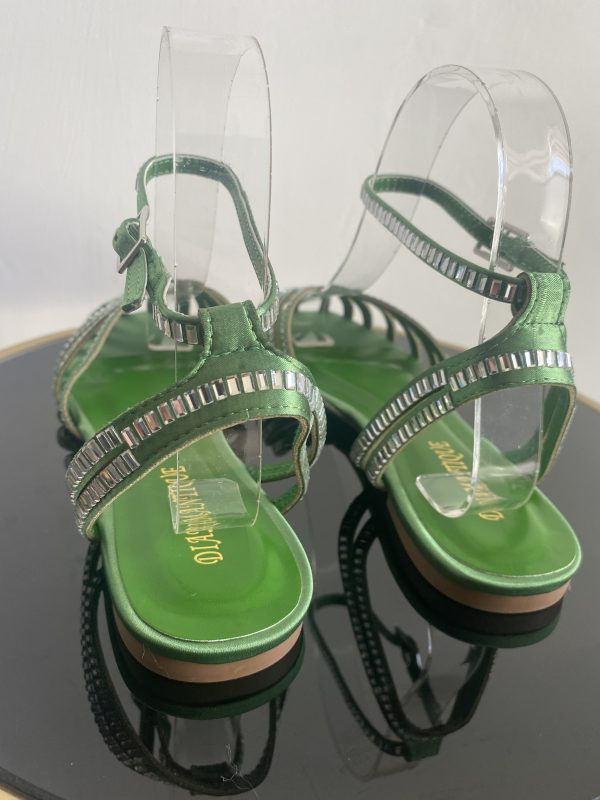 Sandali Tango Lover Shine Flat - Verde - Image 7