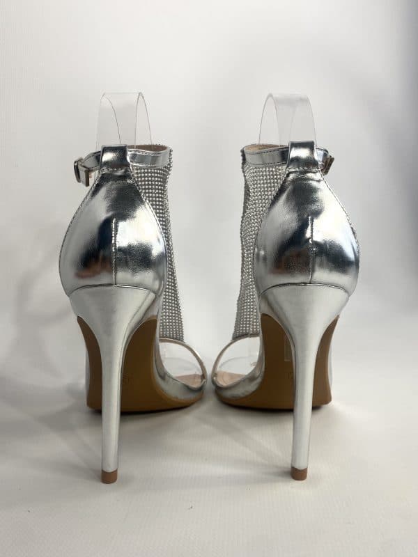 Sandali Shine - Argento. - Image 5