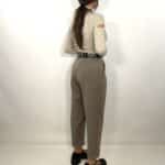 New Pantaloni Doppia Pinces - Fango - Image 2