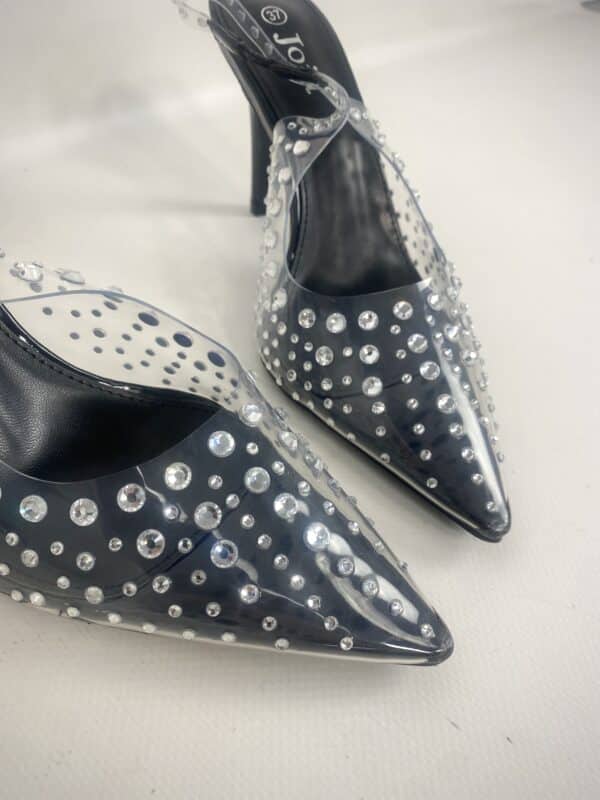 Slingback Crystal - Nero Diamond - Image 5