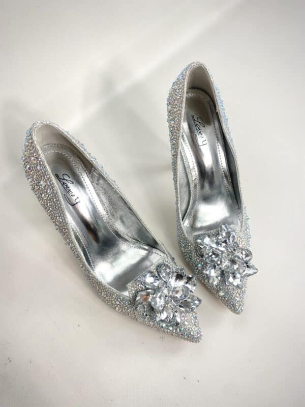 Decollete Cinderella -  Argento Diamond - Image 3