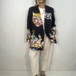 Pantaloni Doppia Pinces Relaxed Fit - Burro - Image 3