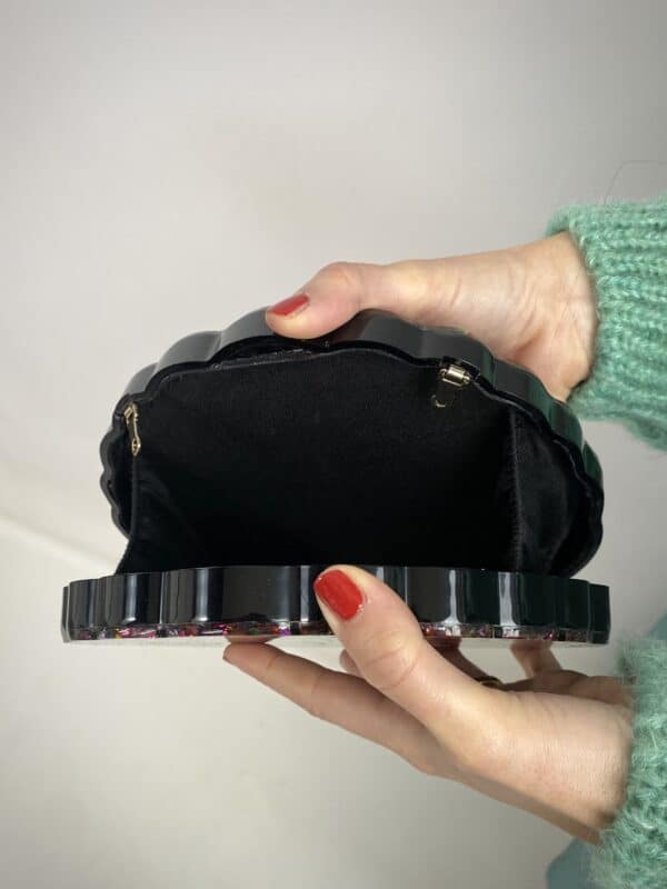 Clutch Conchiglia - Multicolor / Argento - Image 3