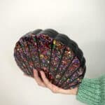 Clutch Conchiglia - Multicolor / Nero - Image 3