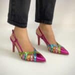 Slingback Silla 2.0 - Multicolor - Fucsia