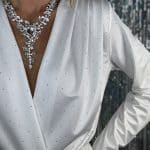 Blusa Body 80s - Bianco Strass. - Image 3