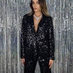 Blazer Paillettes - Nero.