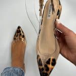 Ballerina Pvc Cuore - Leopardo