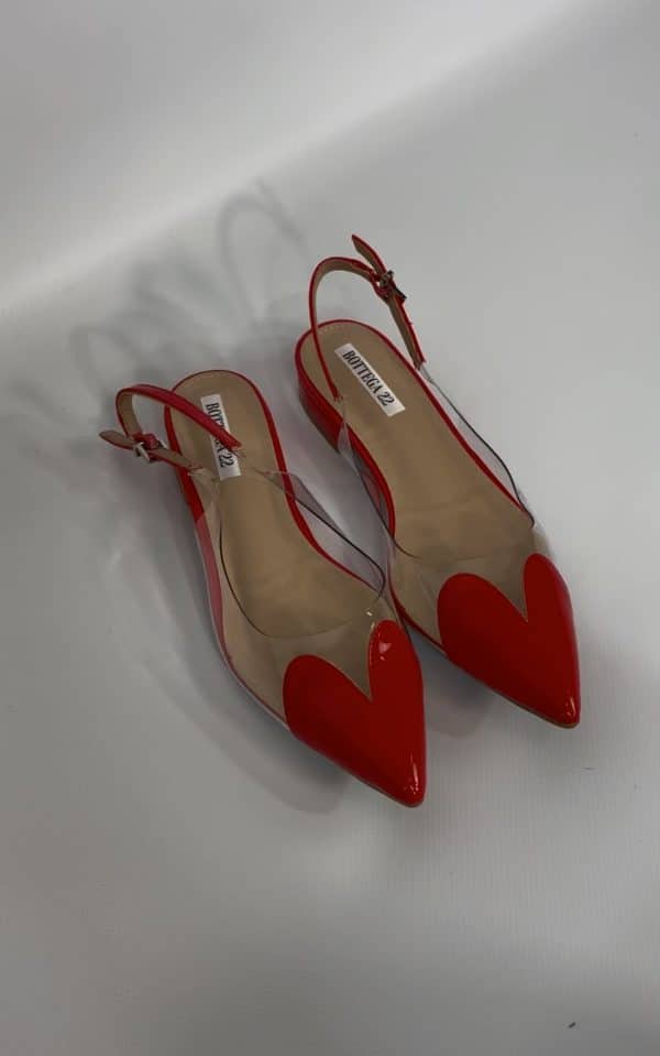 Ballerina Pvc Cuore - Rosso - Image 2