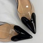 New Slingback Pvc Cuore - Nero - Image 3