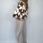 Bomber Muccato - Marrone / Bianco - Image 2