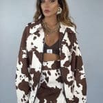 Panta Gonna Muccato - Marrone / Bianco - Image 3