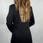 Blazer Con Bralette - Nero - Image 4