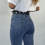 Jeans Kick Flare Push Up